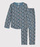 Kinderpyjama aus Baumwolle mit Blumenmotiv für Mädchen ROVER/ MULTICO