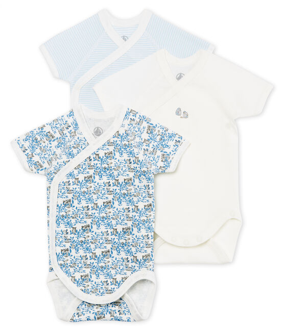 3er-Set kurzärmelige Baby-Bodys für Neugeborene variante 1