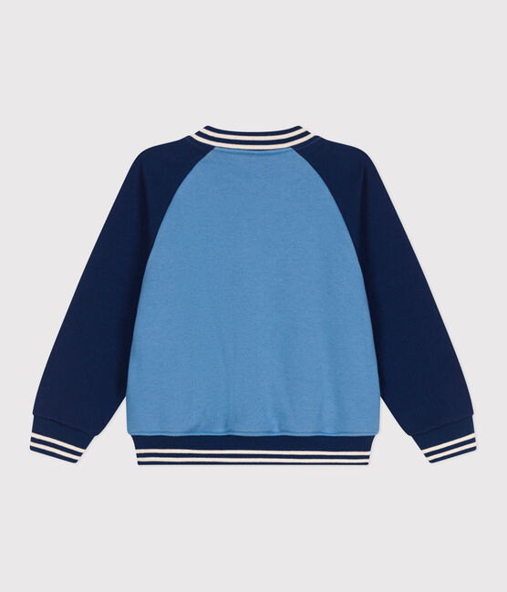 Kinder College-Jacke aus einfarbiger Baumwolle  ALASKA/ MEDIEVAL