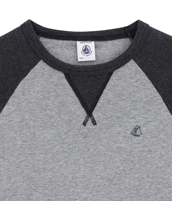 Jungen Langarmshirt grau SUBWAY/schwarz CITY