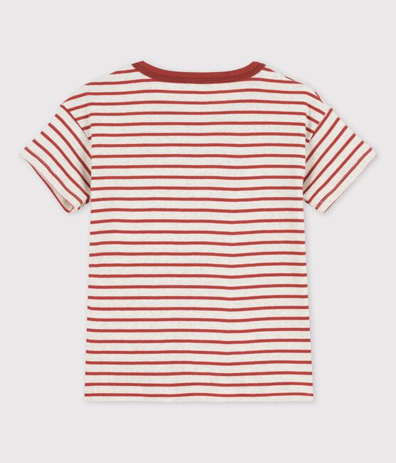 Kurzärmeliges T-Shirt aus Baumwolle für Jungen beige MONTELIMAR/ OMBRIE