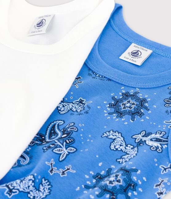 2er-Set Bandana-Unterhemden aus Bio-Baumwolle für Jungen variante 1