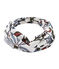Kopfband Damen weiss MARSHMALLOW/weiss MULTICO