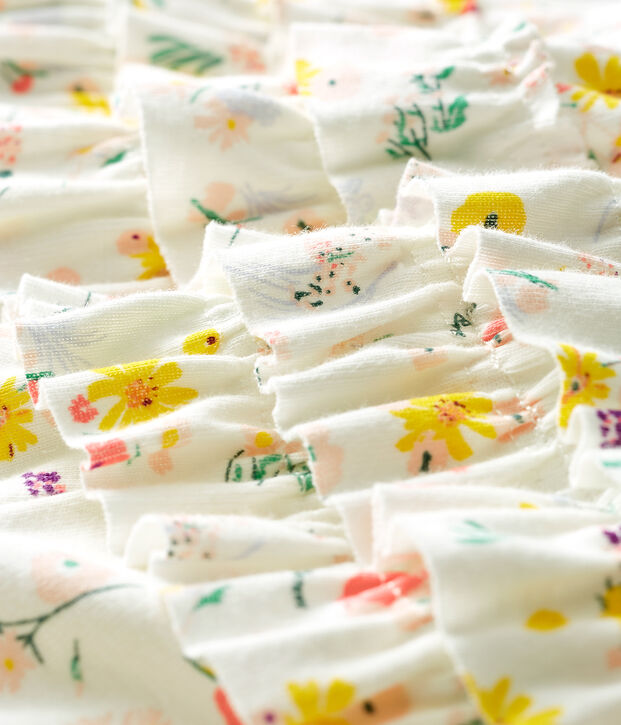 Baby-Slips f&uuml;r M&auml;dchen weiss/vielfarbig