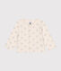 Baby-Cardigan aus Doppeljersey mit Sternenprint