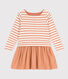 Kinder-Kleid aus dicker Baumwolle und Musselin-Stoff für Mädchen