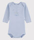 Langärmeliger Baby-Body Jungen