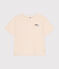 Damen-T-Shirt Le Boxy aus Baumwolle naturfarben AVALANCHE