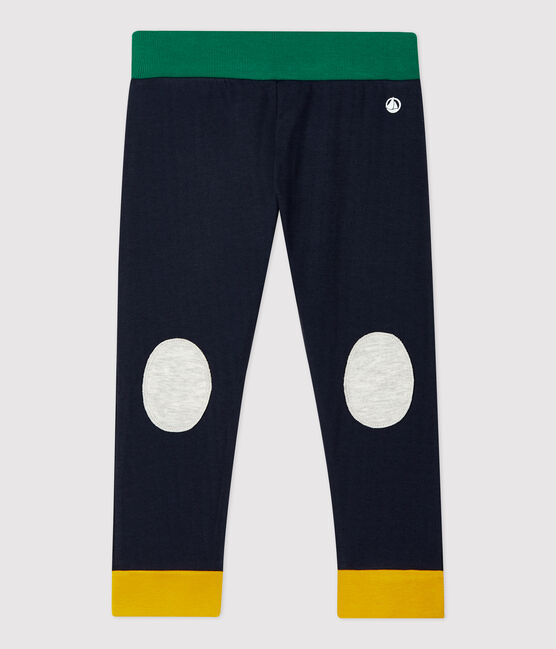 Baby-Hose aus Baumwolle blau SMOKING/weiss MULTICO