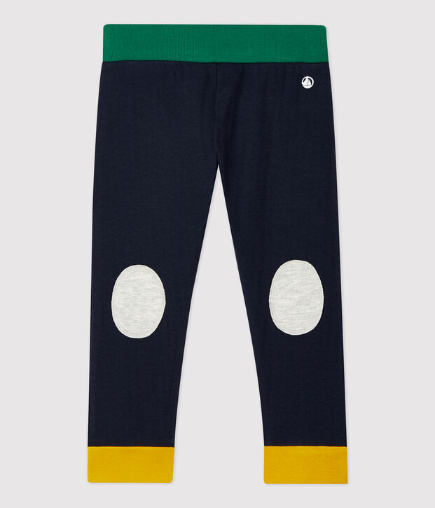 Baby-Hose aus Baumwolle blau/vielfarbig