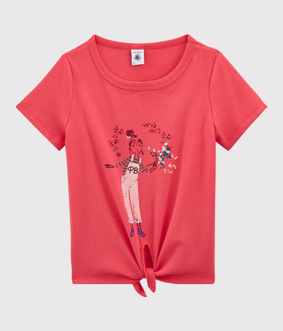 Kurzärmliges Kinder-T-Shirt aus Baumwolle für Mädchen GROSEILLER