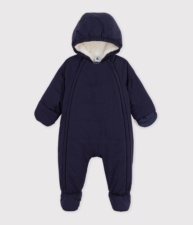 Baby-Schneeanzug aus Polyester mit Sherpa-Futter SMOKING