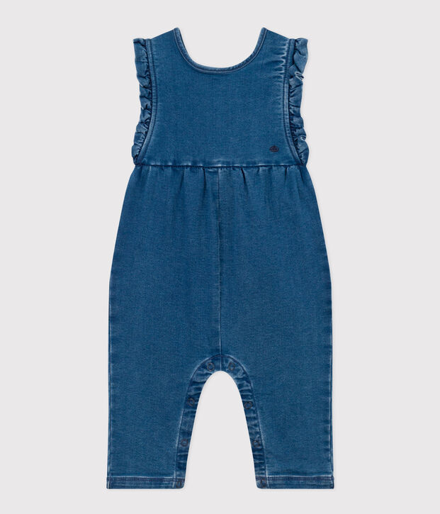 Baby-Overall aus Denim. blau