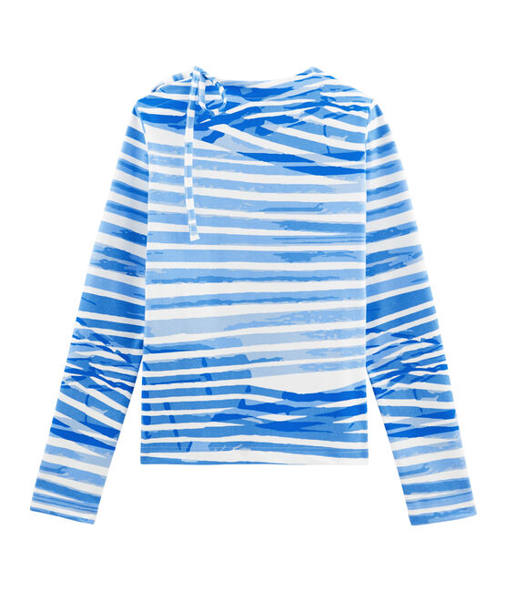 Marinière weiss MARSHMALLOW/blau BLEU