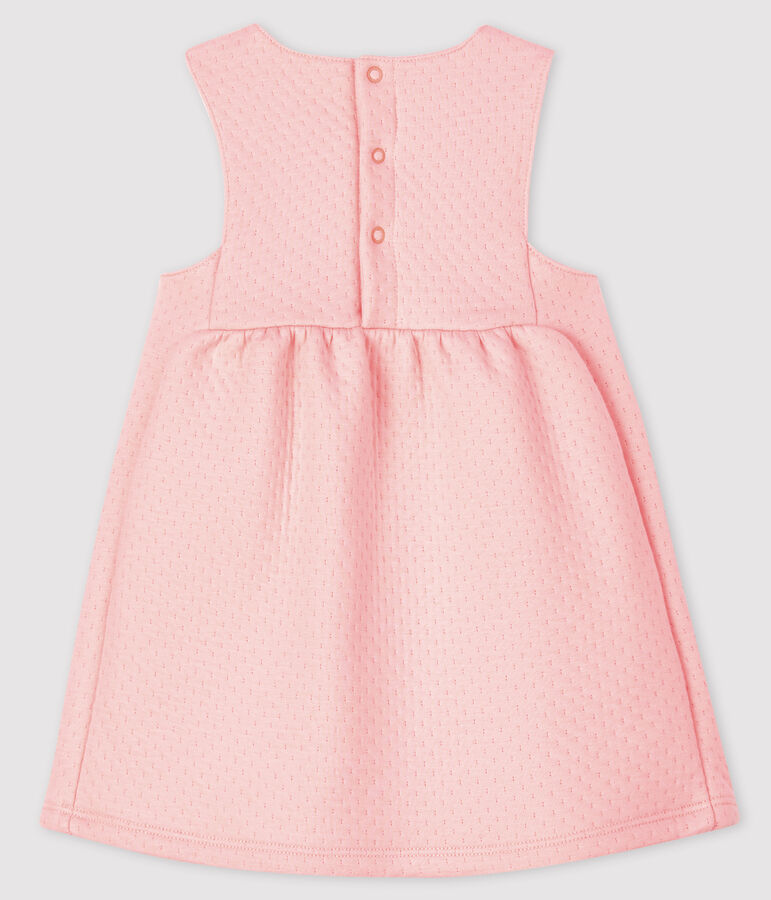 &Auml;rmelloses Baby-Kleid f&uuml;r M&auml;dchen rosa MINOIS