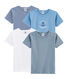 Überraschungstüte mit 4 kurzärmligen T-Shirts für Jungen
