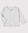 Baby-Cardigan aus 2x2-Rippstrick aus Bio-Baumwolle grau BELUGA CHINE