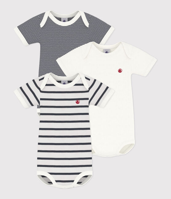 3er-Set kurzärmelige Baby-Bodys variante 1