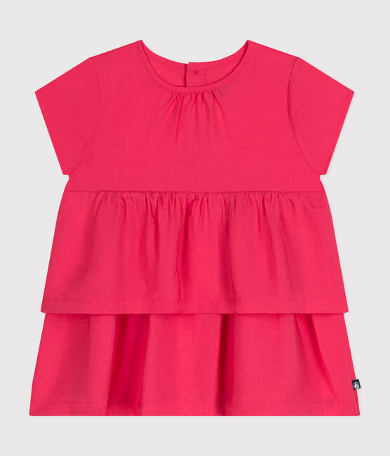 Kurzärmeliges Baby-Kleid rosa GLOSS