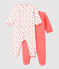 2er-Set Baby-Strampler aus Velours variante 1