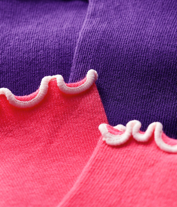 2er-Set Babysocken f&uuml;r M&auml;dchen vielfarbig