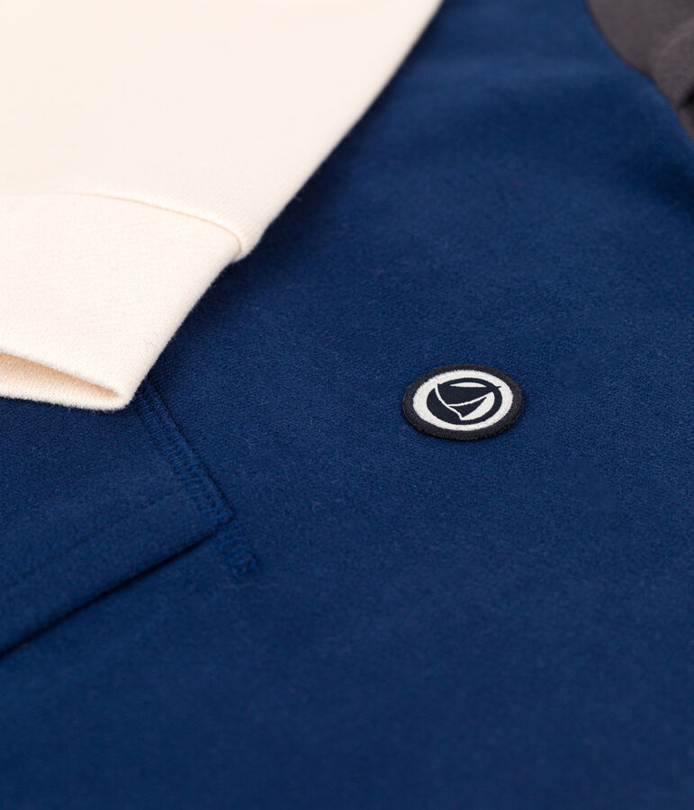 Kinder-Hoodie f&uuml;r M&auml;dchen / Jungen blau/vielfarbig