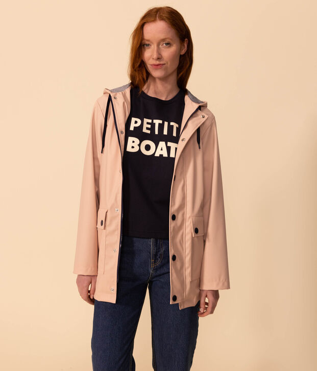 Klassische Damen/Herren-Regenjacke rosa