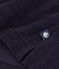 Damen-T-Shirt Le Boxy aus Baumwollfrottee blau SMOKING