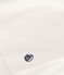 Kinder-T-Shirt aus Baumwolle für Mädchen weiss MARSHMALLOW