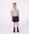 Kinder-Matrosenpullover aus Baumwolle mit Streifen blau MARSHMALLOW/ SOIR