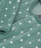 Strampler aus Nicki mit Sternenmotiv blau BRUT/weiss MARSHMALLOW