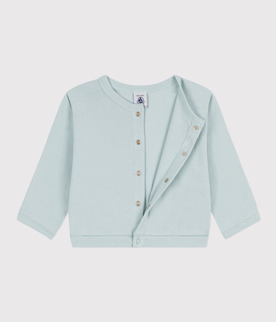 Baby-Cardigan aus Baumwolle grün BULLE