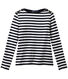 Gestreiftes Damen-Langarmshirt