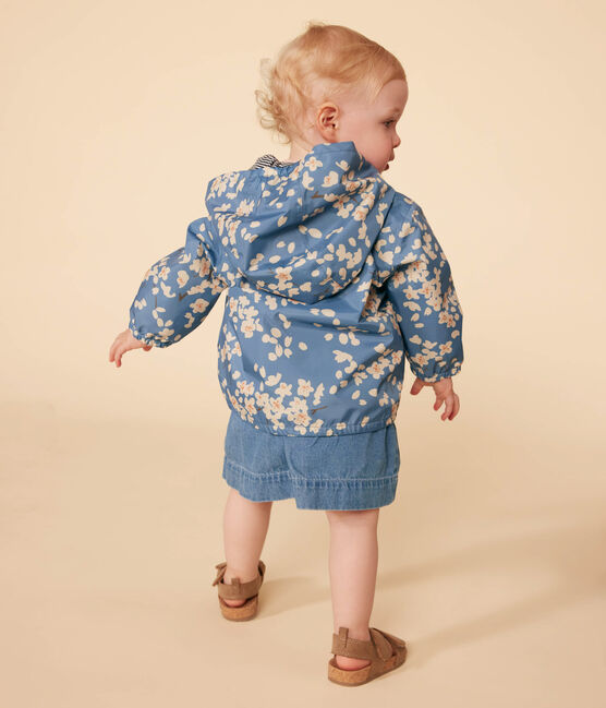 Baby-Windjacke mit Printmotiv blau BEACH/ MULTICO