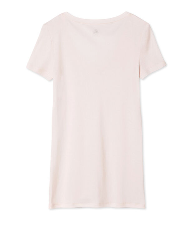 Kurz&auml;rmliges T-Shirt mit V-Ausschnitt f&uuml;r Damen FLEUR
