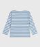 Kinder-Streifenshirt "Marinière" aus Baumwolle blau ADRIATIC/ MILK