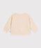 Baby-Cardigan aus gestepptem Doppeljersey naturfarben AVALANCHE