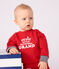 Baby-Sweatshirt aus Baumwolle mit Motiv rot POMPEI