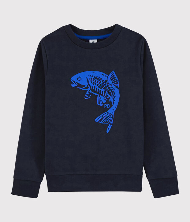 Kinder-Sweatshirt aus Molton f&uuml;r Jungen SMOKING