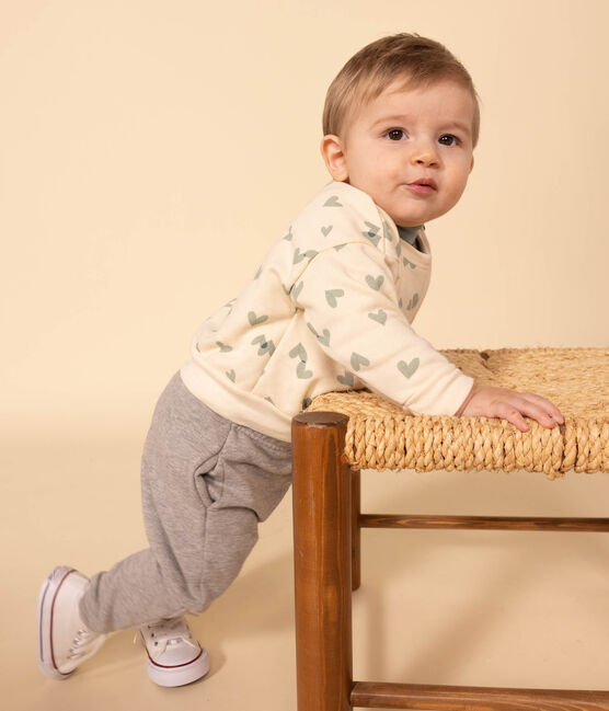 Baby-Sweatshirt aus bedrucktem Molton AVALANCHE/ PAUL
