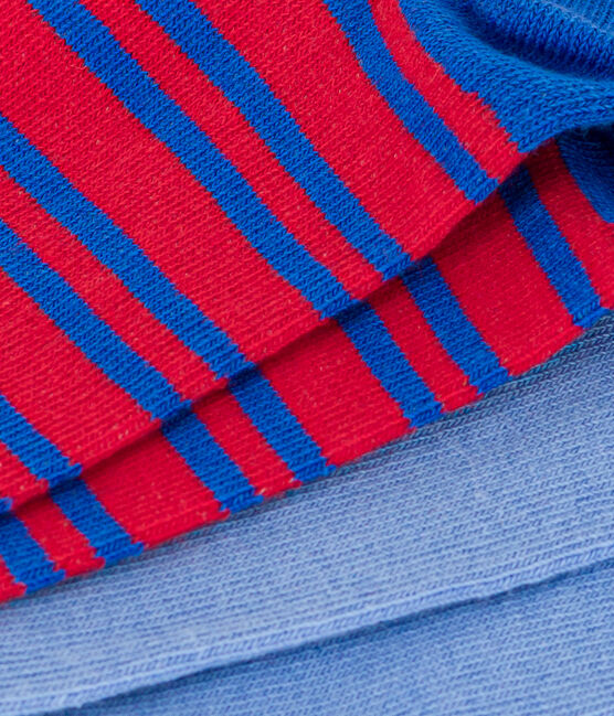 2er-Set gestreifte Kindersocken aus Baumwolljersey variante 1