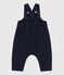 Gesteppte Baby-Latzhose aus Baumwolle blau SMOKING