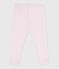 Baby-Leggings aus einfarbiger Baumwolle rosa BARELY