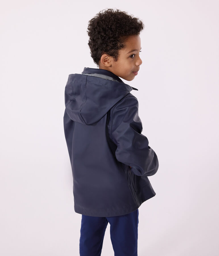 Kinderregenjacke blau SMOKING