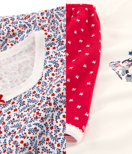 2er-Set Pyjamas für kleine Mädchen variante 1