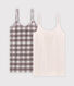 Set mit 2 Trägershirts für Damen