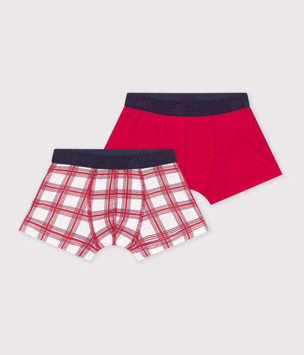 Lot de 2 boxers en coton vielfarbig