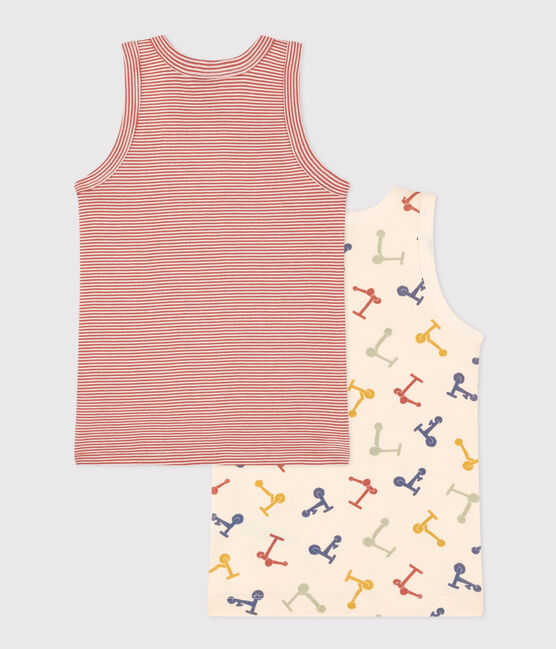 2er-Set Kinder-Tanktops aus Baumwolle  variante 1