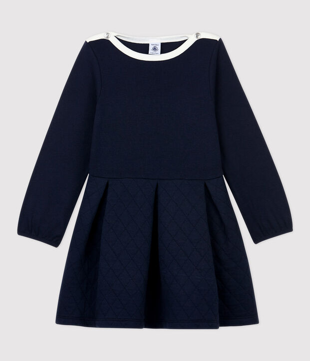 Lang&auml;rmeliges Kinderkleid f&uuml;r M&auml;dchen SMOKING