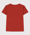 T-Shirt LE DROIT aus Baumwolle mit Rundhalsausschnitt rot HARISSA
